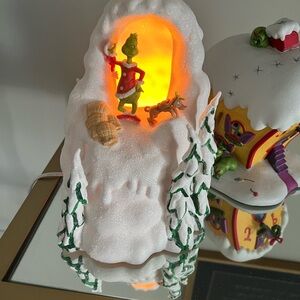 Department 56 Grinch Holiday Decor with White and Green Accents